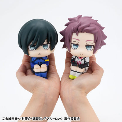 Blue Lock Look Up PVC Statue Rin Itoshi & Sae Itoshi: Japanese National Player Match Ver. 11 cm (with gift)