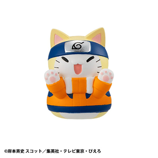 Naruto: Shippuden Mega Cat Project Nyaruto! Trading Figures Come here Sasuke-kun 3 cm Assortment (8)