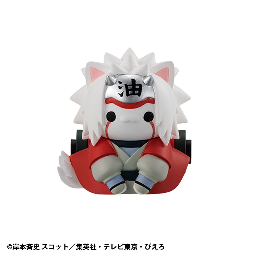 Naruto: Shippuden Mega Cat Project Nyaruto! Trading Figures Come here Sasuke-kun 3 cm Assortment (8)
