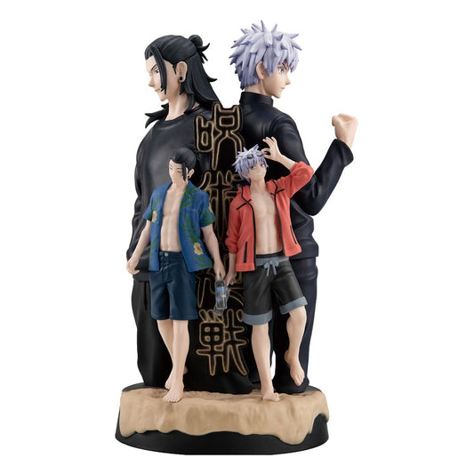 Jujutsu Kaisen Petitrama DX PVC Statue Satoru Gojo & Suguru Geto: Hidden Inventory/Premature Death 14 cm (with gift)