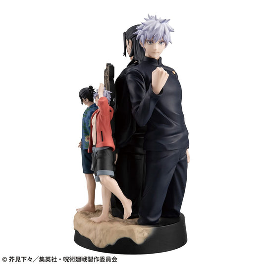 Jujutsu Kaisen Petitrama DX PVC Statue Satoru Gojo & Suguru Geto: Hidden Inventory/Premature Death 14 cm (with gift)