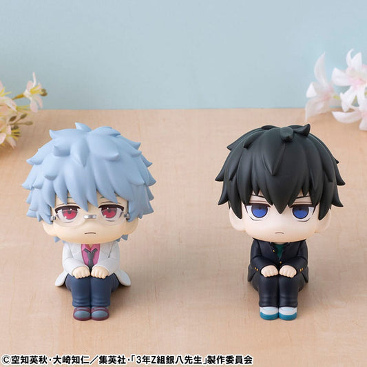 3-nen Z-gumi Ginpachi-sensei Look Up PVC Statue Ginpachi Sakata & Toshiro Hijikata Set (with gift) 11 cm