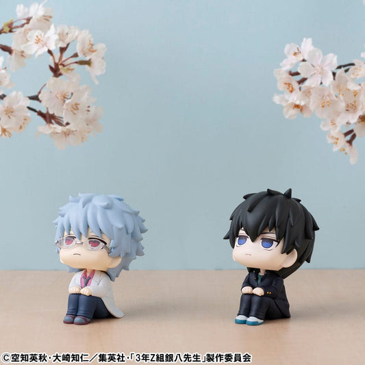 3-nen Z-gumi Ginpachi-sensei Look Up PVC Statue Ginpachi Sakata & Toshiro Hijikata Set (with gift) 11 cm