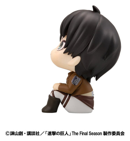 Attack on Titan Lookup PVC Figure Eren Jaeger Grumpy Ver. 11 cm