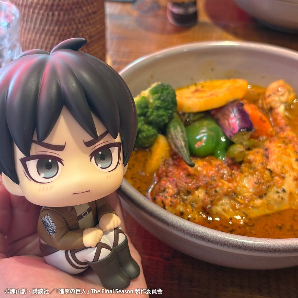 Attack on Titan Lookup PVC Figure Eren Jaeger Grumpy Ver. 11 cm