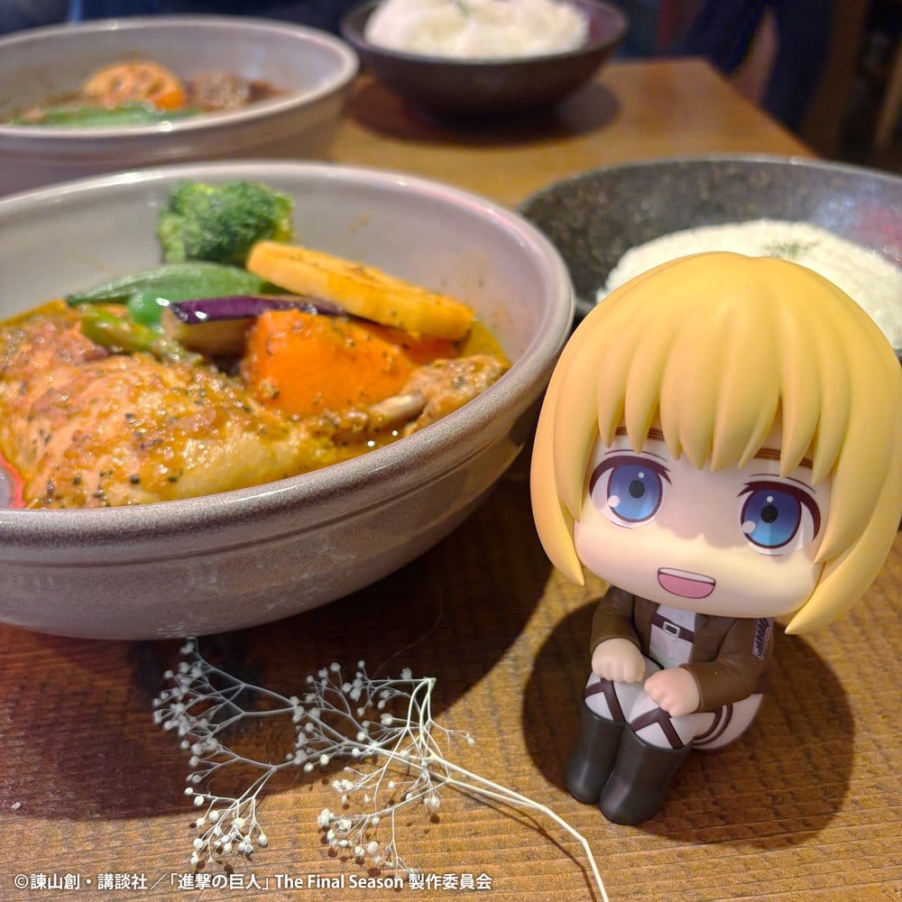 Attack on Titan Lookup PVC Figures 2-Pack Armin Arlert & Eren Yeager Grumpy Ver. 11 cm (with gift)