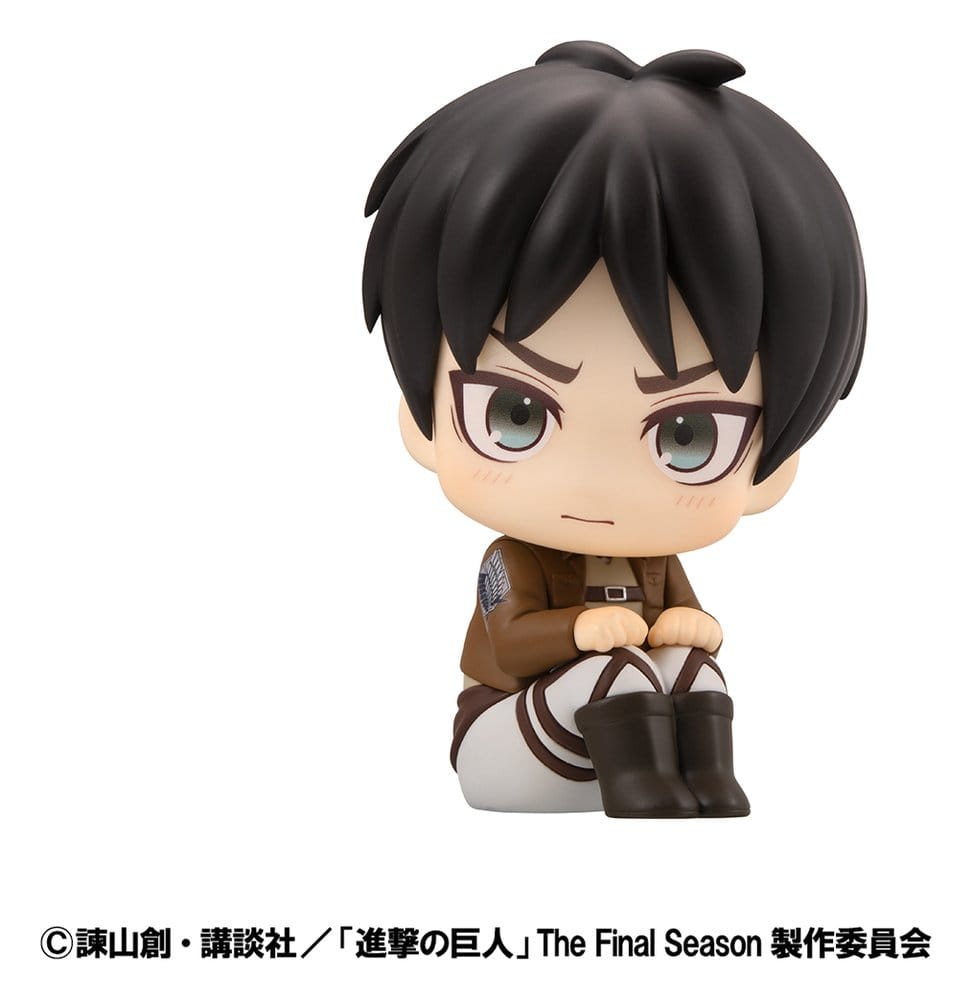 Attack on Titan Lookup PVC Figures 2-Pack Armin Arlert & Eren Yeager Grumpy Ver. 11 cm (with gift)