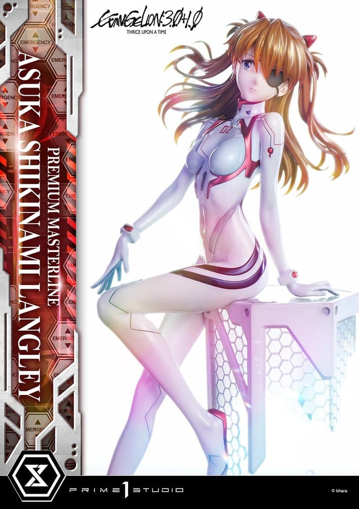 Evangelion: 3.0 + 1.0 Thrice Upon A Time Premium Masterline Series Statue 1/4 Asuka Shikinami Langley 46 cm