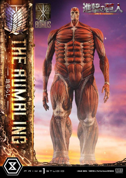 Attack on Titan West Ultimate Diorama Masterline Series Statue The Rumbling Bonus Version 64 cm