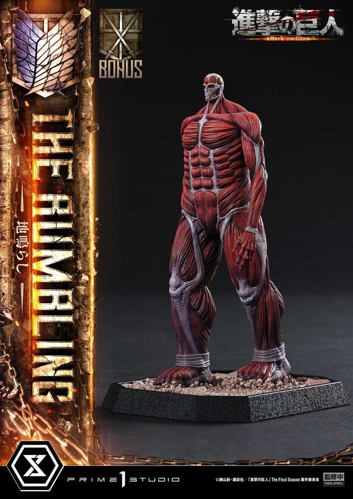 Attack on Titan West Ultimate Diorama Masterline Series Statue The Rumbling Bonus Version 64 cm