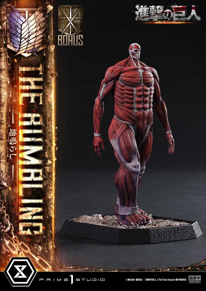 Attack on Titan West Ultimate Diorama Masterline Series Statue The Rumbling Bonus Version 64 cm