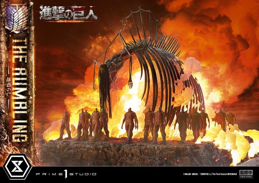 Attack on Titan West Ultimate Diorama Masterline Series Statue The Rumbling Bonus Version 64 cm