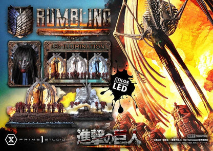 Attack on Titan West Ultimate Diorama Masterline Series Statue The Rumbling Bonus Version 64 cm