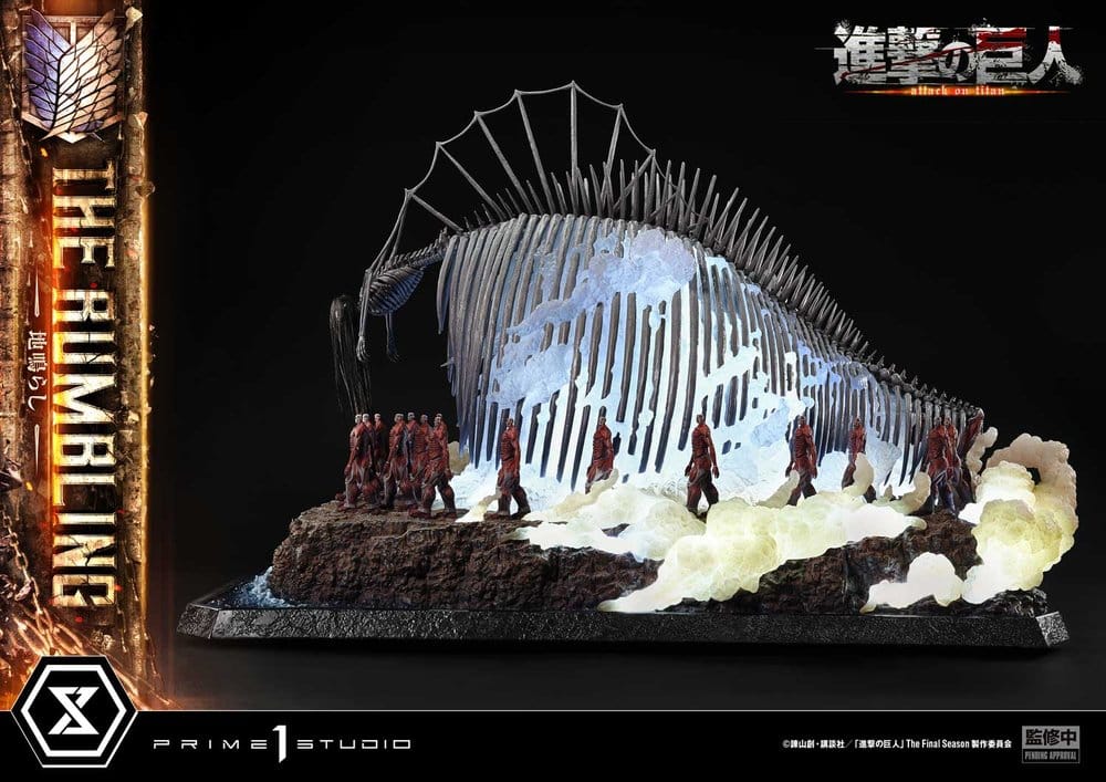 Attack on Titan West Ultimate Diorama Masterline Series Statue The Rumbling Bonus Version 64 cm