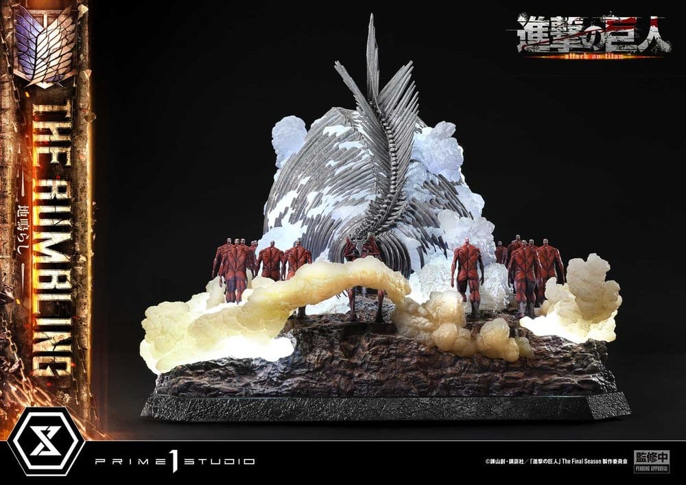 Attack on Titan West Ultimate Diorama Masterline Series Statue The Rumbling Bonus Version 64 cm