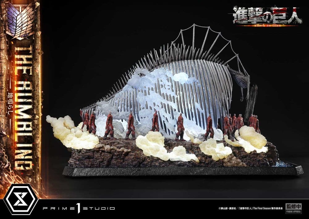 Attack on Titan West Ultimate Diorama Masterline Series Statue The Rumbling Bonus Version 64 cm