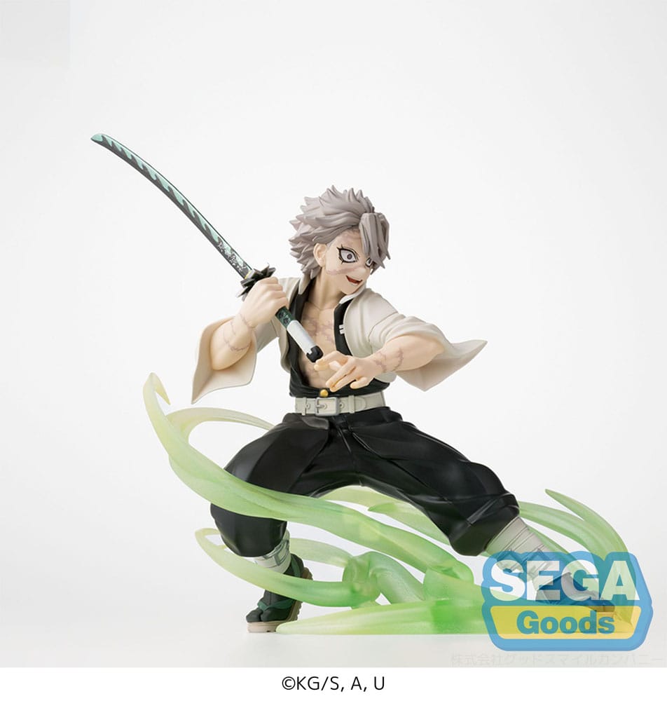 Demon Slayer: Kimetsu no Yaiba Xross Link Anime PVC Statue Sanemi Shinazugawa Hashira Training Arc 12 cm