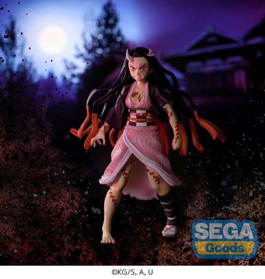 Demon Slayer: Kimetsu no Yaiba Figurizm PVC Statue Nezuko Kamado Demon Form Advancing Ver. 21 cm